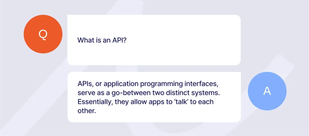 what is an API?