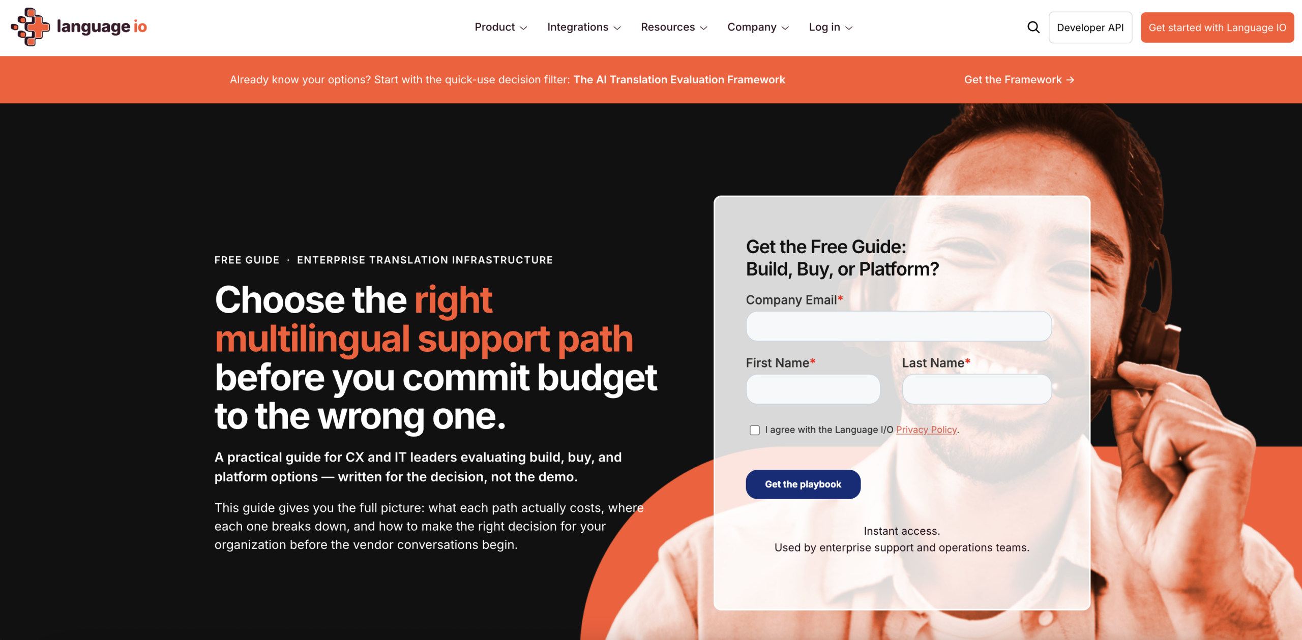 Build, Buy, or Platform? The Enterprise Guide to Multilingual Support Infrastructure
